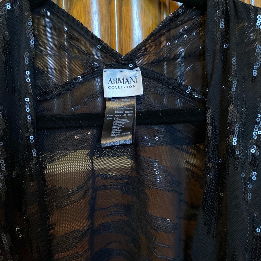 Armani Collezioni sequin bolero jacket